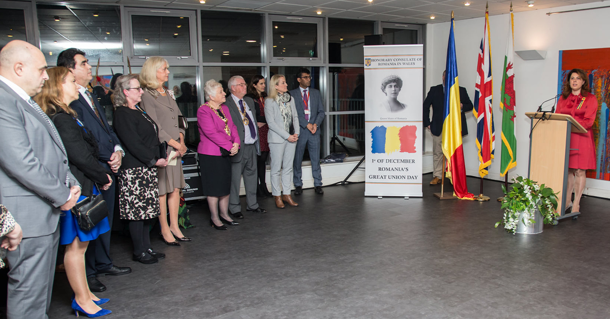 National Day of Romania Celebrated in Wales