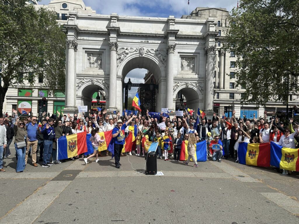 21 mai 2023. Adunarea moldovenilor pro-europeni, la Londra: Moldova este Europa!
