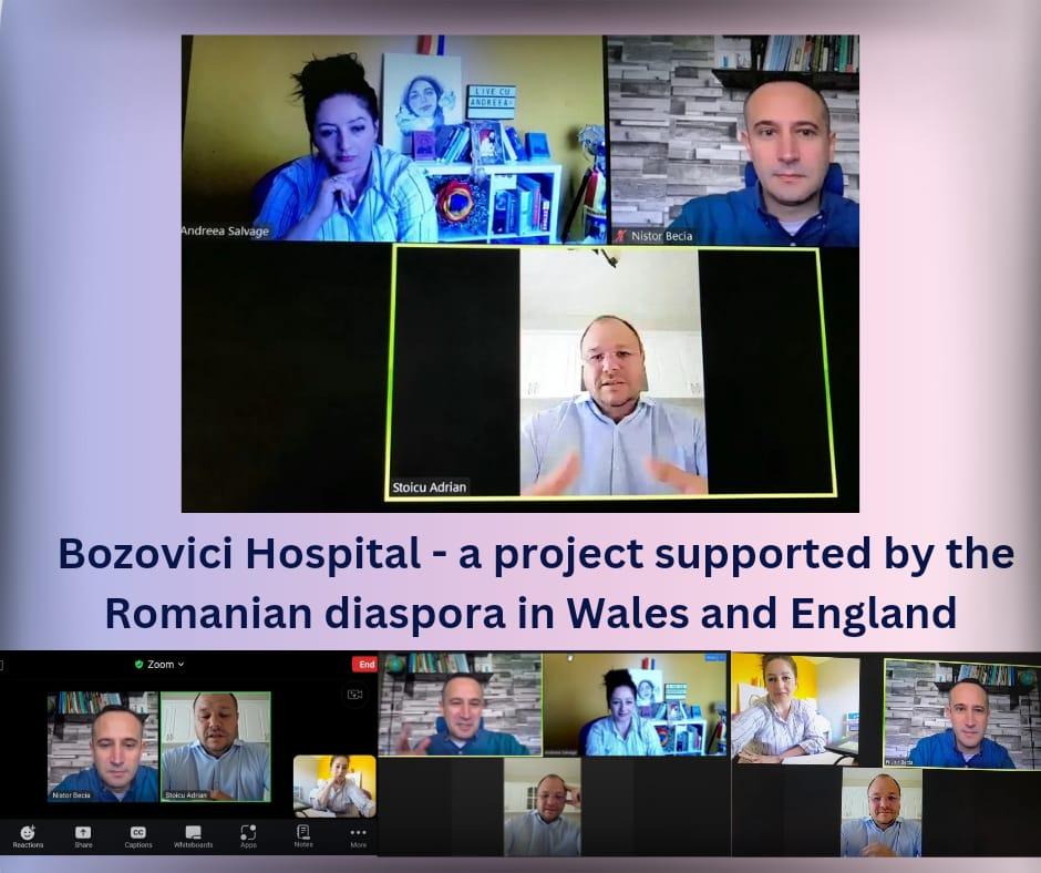 Dr Nistor Becia, Senior Psychologist with Swansea Bay, is actively supporting the opening of the hospital in Bozovici, Romania, through an upcoming charity event in Wales